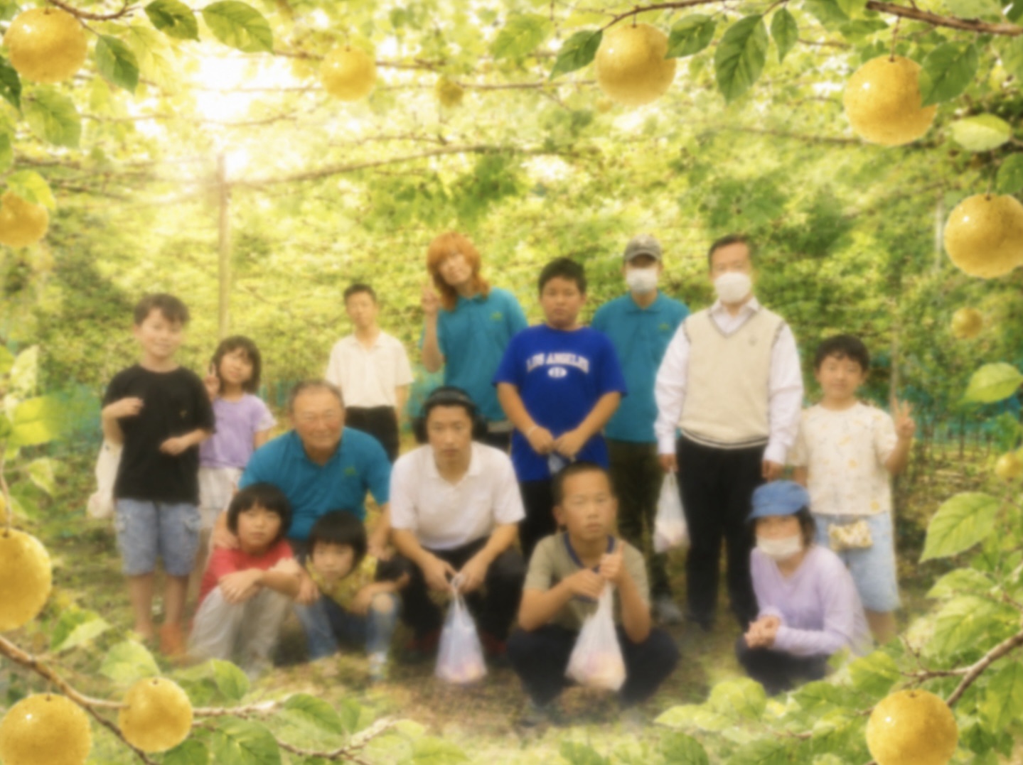 夏の集合写真